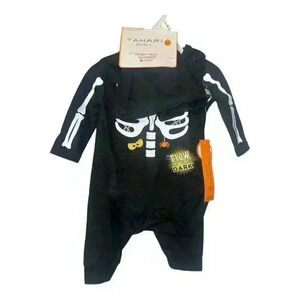 Tahari Baby Skeleton Outfit - 0/3 Months